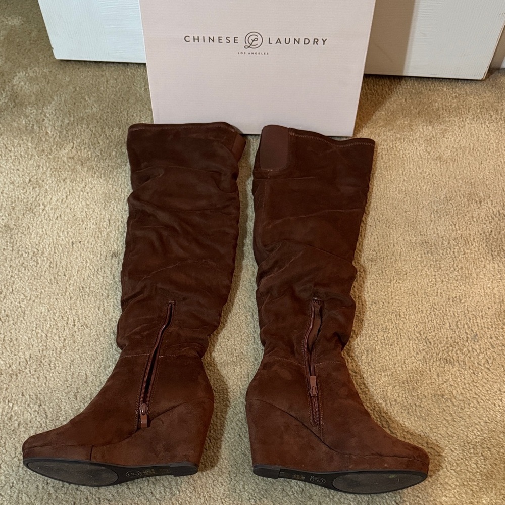 Chinese Laundry Brown Boots